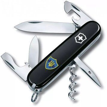 Швейцарський ніж Victorinox Spartan Ukraine Тризуб на щиті (1.3603.3_T1080u) V77553061 фото