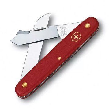 Швейцарський ніж Victorinox садовий 100 мм 3 функції Червоний (3.9045) V77553795 фото
