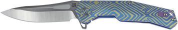 Ніж Artisan Zumwalt Titanium Blue/yellow 1808G-BU03 27980372 фото