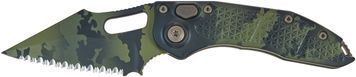 Ніж Microtech Stitch Olive Camo Signature Series 169-3OCS Серейтор 14090444 фото