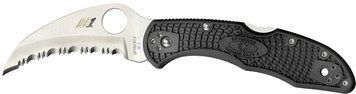 Ніж Spyderco Tasman Salt 2 Serrated Black FRB Серейтор C106SBK2 871569 фото