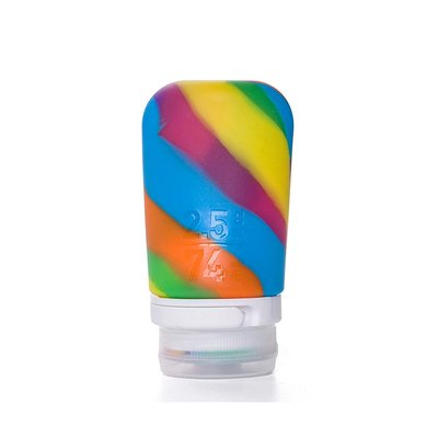 Силиконовая бутылочка Humangear GoToob + Medium Rainbow 022.0021 фото