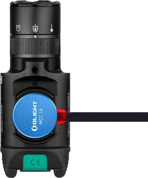 Ліхтар з ЛЦВ Olight Baldr Pro R Black (1350 Lm) Зелений ЛЦВ Baldr Pro R 23703520 фото