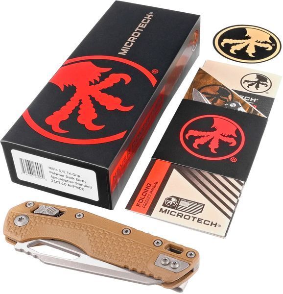 Ніж Microtech MSI Apocalyptic Dark Earth 210T-10APPMDE 14090607 фото
