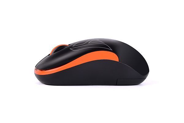 Миша A4-G3-300N USB V-Track , бездротова, 1000dpi, чорний + помаранчевий G3-300N (Black+Orange) 1604185 фото