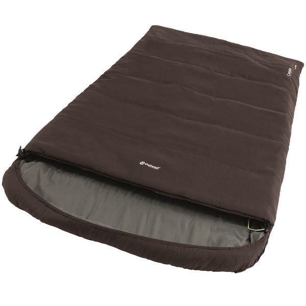 Спальний мішок Outwell Campion Lux Double/-1&deg;C Brown Left (230370) 928839 фото