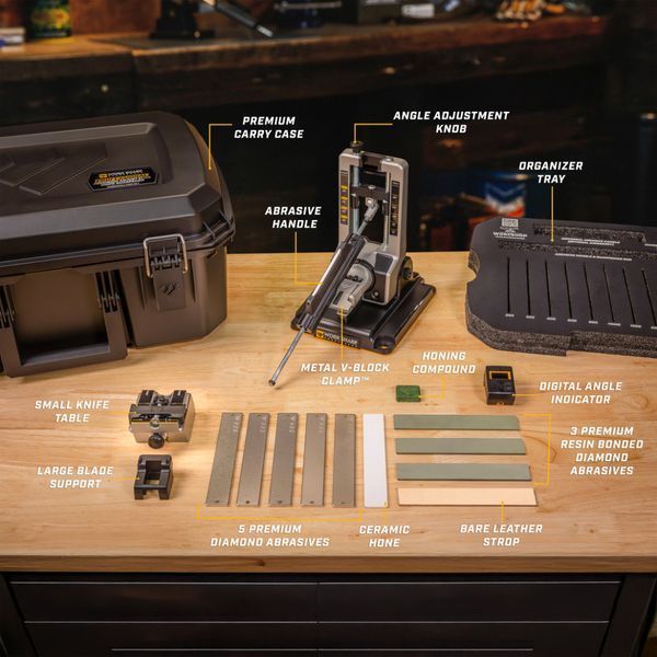 Точильна система Work Sharp Professional Precision Adjust Elite Knife Sharpener WSBCHPAJ-PRO-ELT-I 100000276 фото