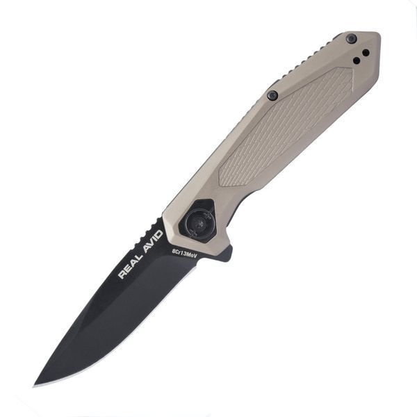 Нож Real Avid RAV-3 Black Oxide Aluminum + Steel AVRAV3 17590204 фото