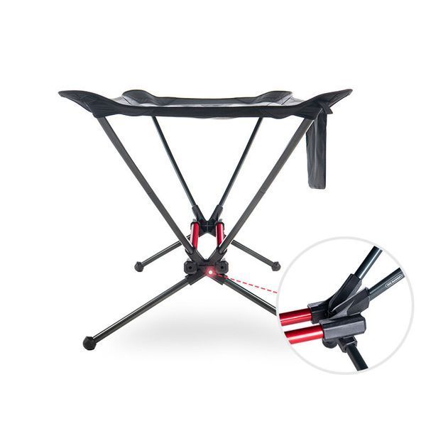 Гамак розкладний одномісний Naturehike Outdoor Folding Hammock NH20JJ011, 300D Oxford, Чорний 84658 фото