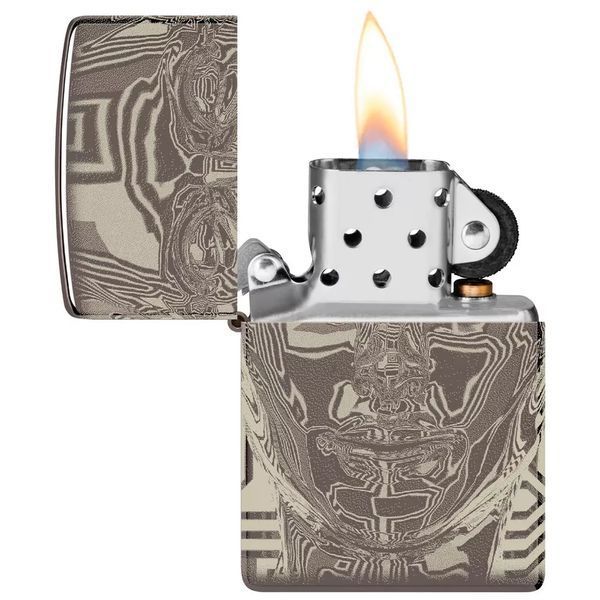 Запальничка Zippo 3D Metal Head Design 46357 V77550878 фото