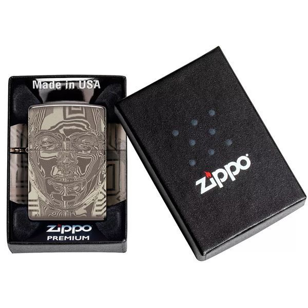 Запальничка Zippo 3D Metal Head Design 46357 V77550878 фото
