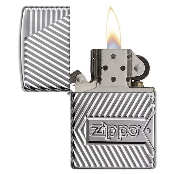 Зажигалка бензиновая Zippo Bolts Design Armor (29672) V77550491 фото