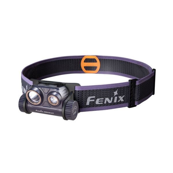 Ліхтар налобний для бігу Fenix HM65R-DT, фіолетовий 94435 фото