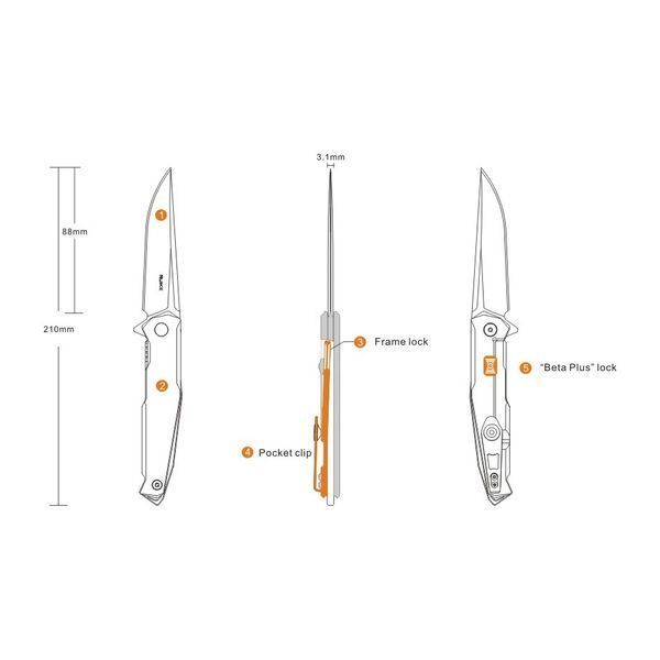 Нож Ruike P108-SF 41294 фото