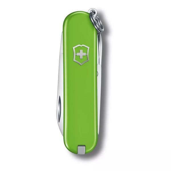 Швейцарський ніж-брелок Victorinox Classic SD Smashed Avocado Салатний 0.6223.43 V77554113 фото