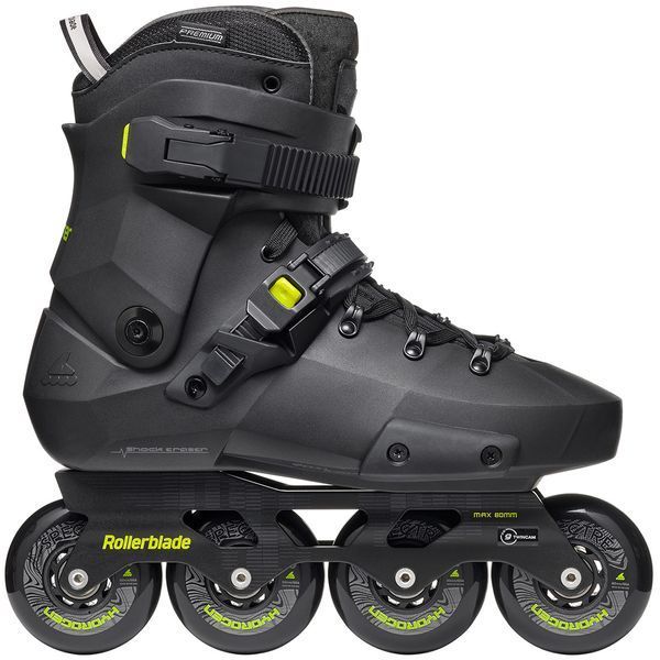 Rollerblade роликові ковзани Twister XT black-lime 260 29262 фото