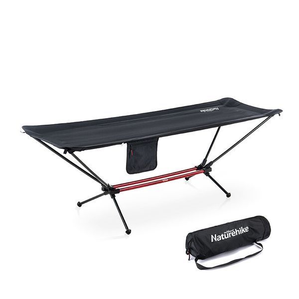 Гамак розкладний одномісний Naturehike Outdoor Folding Hammock NH20JJ011, 300D Oxford, Чорний 84658 фото