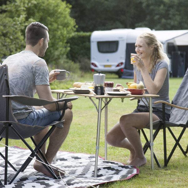 Стол Bo-Camp Suffolk 80x60 cm Brown (1404650) DAS301453 фото