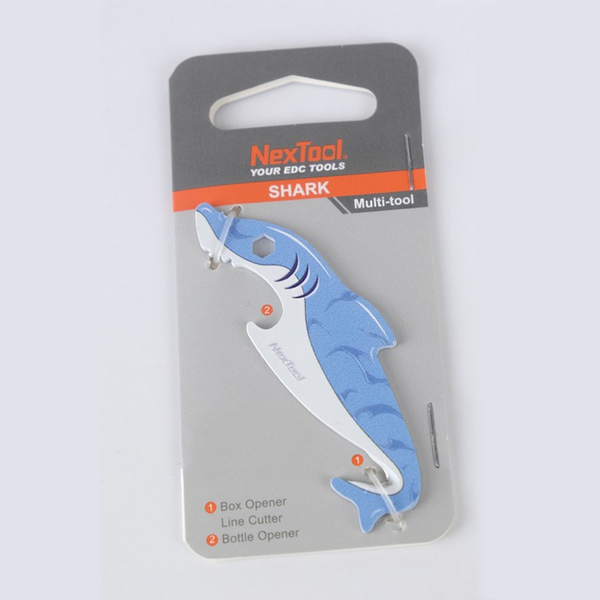 Міні-Мультитул NexTool EDC box cutter Shark KT5521Black 58402 фото