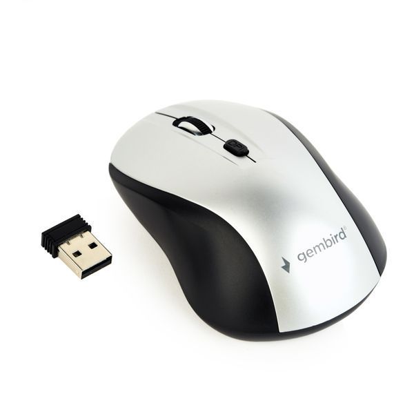 Беспроводная оптическая мышка Gembird MUSW-4B-02-BS MUSW-4B-02-BS 1604377 фото