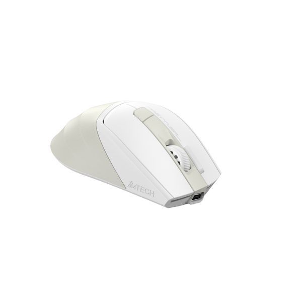Миша бездротова A4Tech Fstyler FB45CS Air (Cream Beige), колір білий+бежевий FB45CS Air (Cream Beige) 1606382 фото