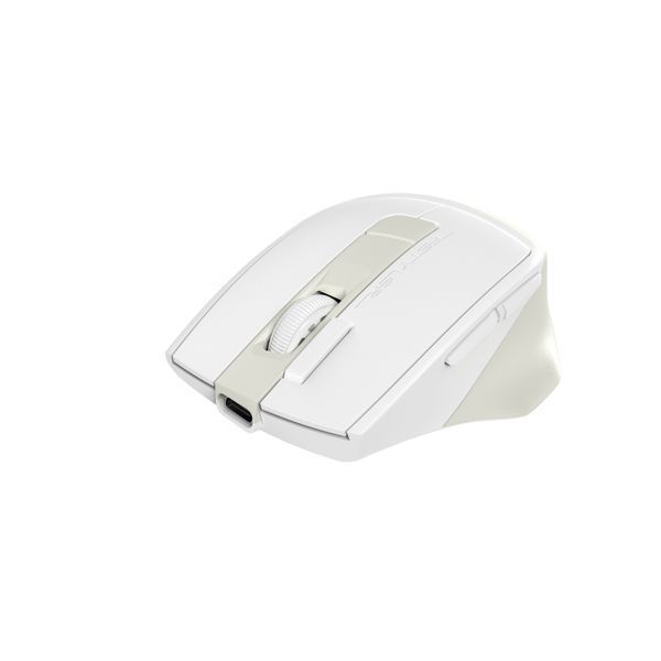 Миша бездротова A4Tech Fstyler FB45CS Air (Cream Beige), колір білий+бежевий FB45CS Air (Cream Beige) 1606382 фото