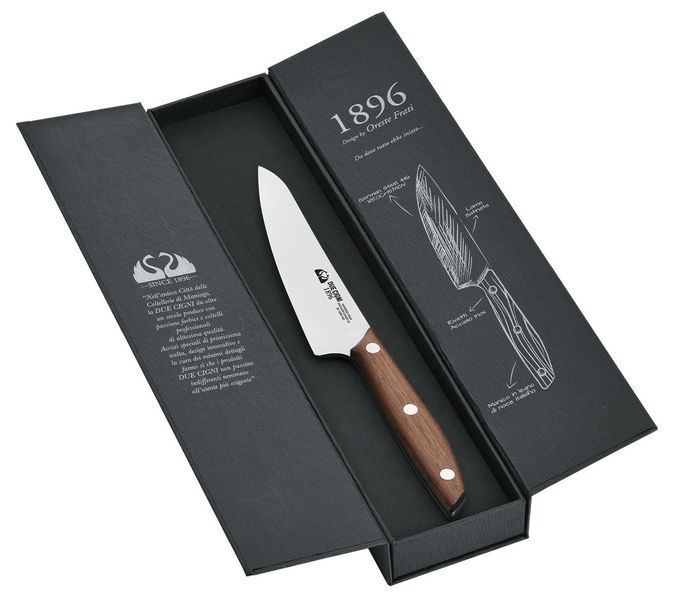 Ніж кухонний Due Cigni "1896" Chef&rsquo;s Knife 150 мм Black 2C 1008 19040194 фото
