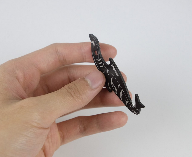 Міні-Мультитул NexTool EDC box cutter Shark KT5521Black 58402 фото