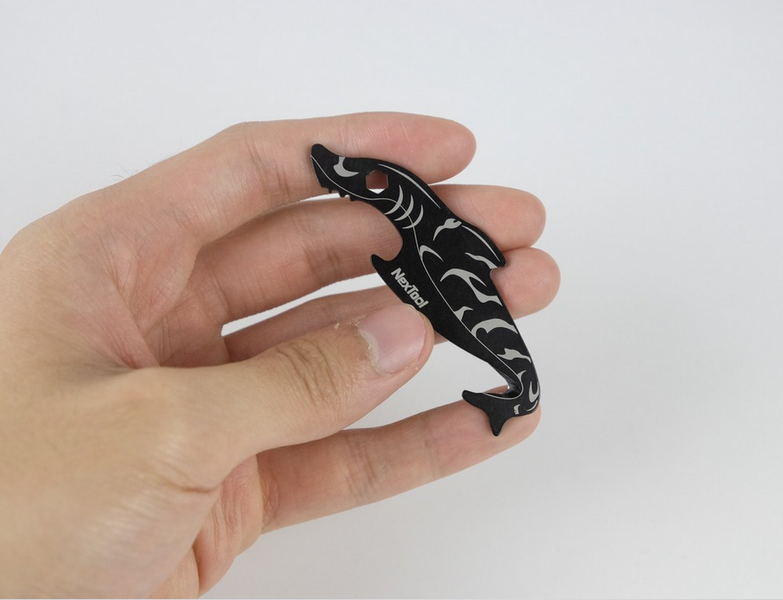 Міні-Мультитул NexTool EDC box cutter Shark KT5521Black 58402 фото