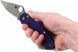 Нож Spyderco ParaMilitary 2 Dark Blue CPM-S110V C81GPDBL2 871315 фото 10