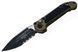 Ніж Microtech L.U.D.T S/E Gen III. Чорний клинок напівсеррейтор руків'я OD Green 1135-2OD 4009449 фото 1