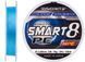 Шнур Favorite Smart PE 8x 150м (sky blue) #3/0.296mm 35lb/19kg 16931078 фото
