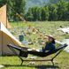 Гамак розкладний одномісний Naturehike Outdoor Folding Hammock NH20JJ011, 300D Oxford, Чорний 84658 фото 5
