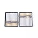 Пластиковый портсигар Champ High Stripe на 20 стандартных сигарет Белый (40519062WH) V77552420 фото 2