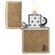 Запальничка Zippo 29561 Armor Antique Brass Flame Design V77553899 фото 2