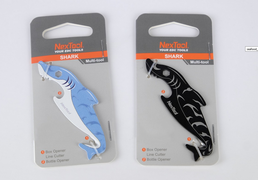 Міні-Мультитул NexTool EDC box cutter Shark KT5521Black 58402 фото