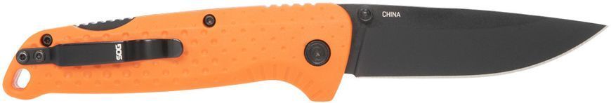 Ніж SOG Adventurer LB Black Blade TiNi GRN Orange SOG-13-11-02-43 12580316 фото