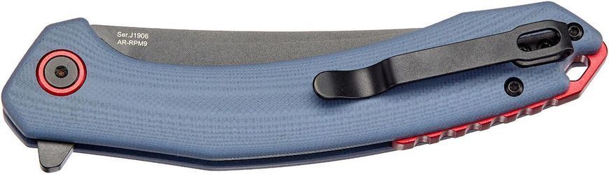 Нож CJRB Gobi Black Blade G-10 Gray blue Серо-голубой J1906-BGY 27980300 фото