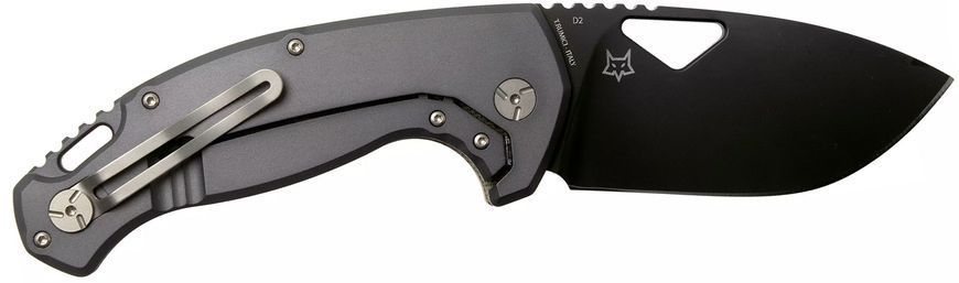 Нож Fox El Capitan D2 PVD Black Blade Micarta OD Green SK-02 PVD 17530730 фото