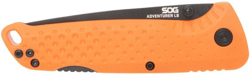 Ніж SOG Adventurer LB Black Blade TiNi GRN Orange SOG-13-11-02-43 12580316 фото