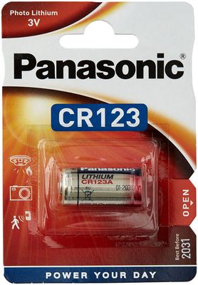 Батарея Panasonic CR 123 BLI 1 LITHIUM 39920012 фото