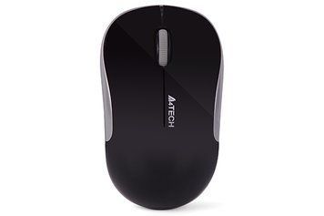 Миша A4-G3-300N USB V-Track , бездротова, 1000dpi, чорний + сріблястий G3-300N (Black+Silver) 1604186 фото