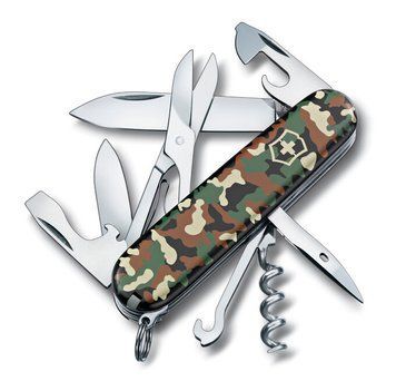 Швейцарський ніж Victorinox Swiss Army Climber Green camouflage 1.3703.94 4007030 фото