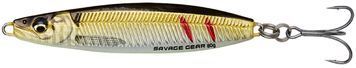 Пилкер Savage Gear Psycho Sprat 77mm 28.0g Green Silver 18542213 фото