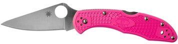 Ніж Spyderco Delica 4 FRN Flat Ground Pink CPM-S30V C11FPPNS30V 871454 фото