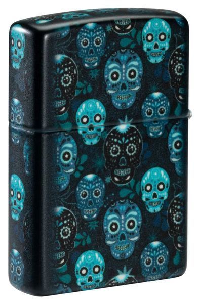 Запальничка Zippo 49193 Sugar Skull Design 46017 V77550487 фото