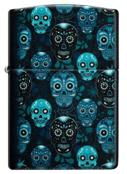 Запальничка Zippo 49193 Sugar Skull Design 46017 V77550487 фото