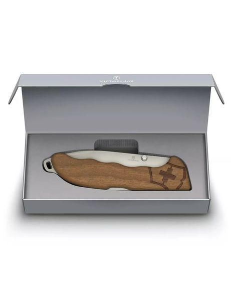 Швейцарський ніж Victorinox Evoke Wood 136мм 4 функції Горіх подарункова коробка (0.9415.D630) V77552264 фото