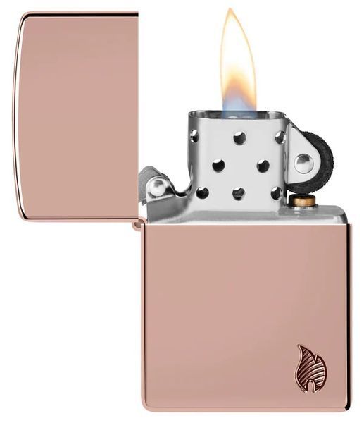 Запальничка Zippo 49504 Armor High Polish Rose Gold Flame 46401 V77553900 фото