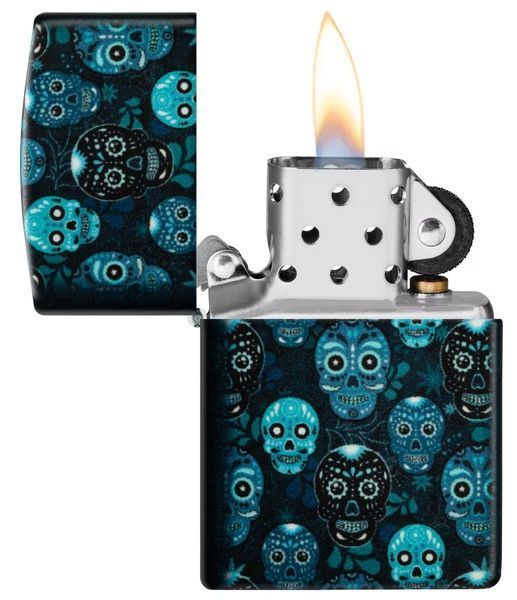 Запальничка Zippo 49193 Sugar Skull Design 46017 V77550487 фото